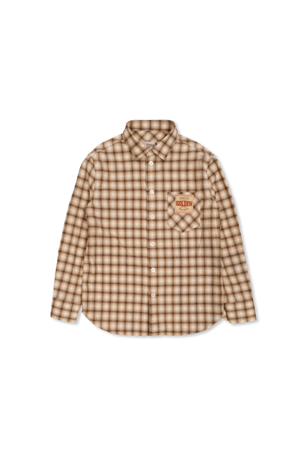 Shirt with patch od Golden Goose Kids