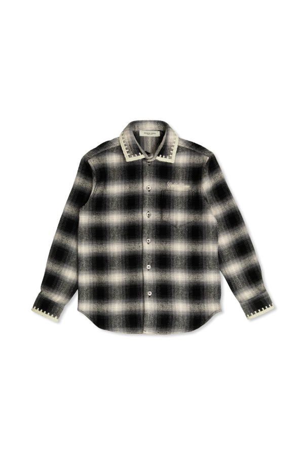 Checked shirt with logo, zdjęcie 1 Checked shirt with logo od Golden Goose Kids