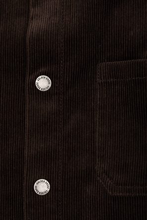 Golden Goose Kids Corduroy shirt with pockets