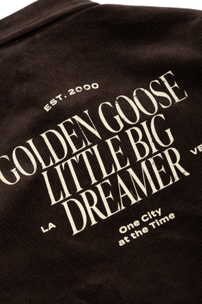 Golden Goose Kids Corduroy shirt with pockets