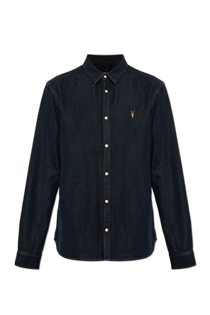 Navy Denim Shirt ‘Gleason’ by AllSaints
