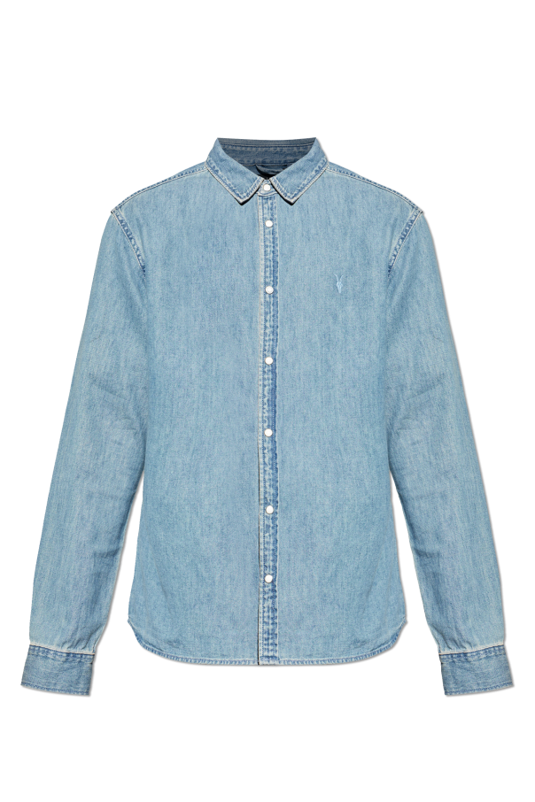 "Gleason" denim shirt od AllSaints