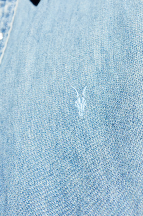 AllSaints "Gleason" denim shirt