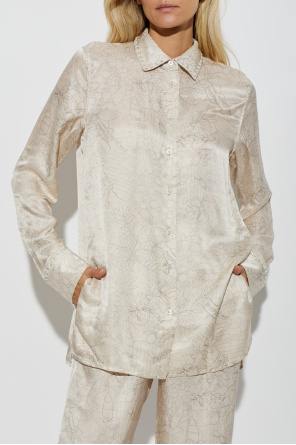 Golden Goose Shirt with floral motif