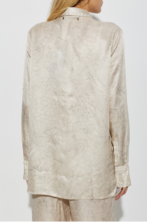Golden Goose Shirt with floral motif