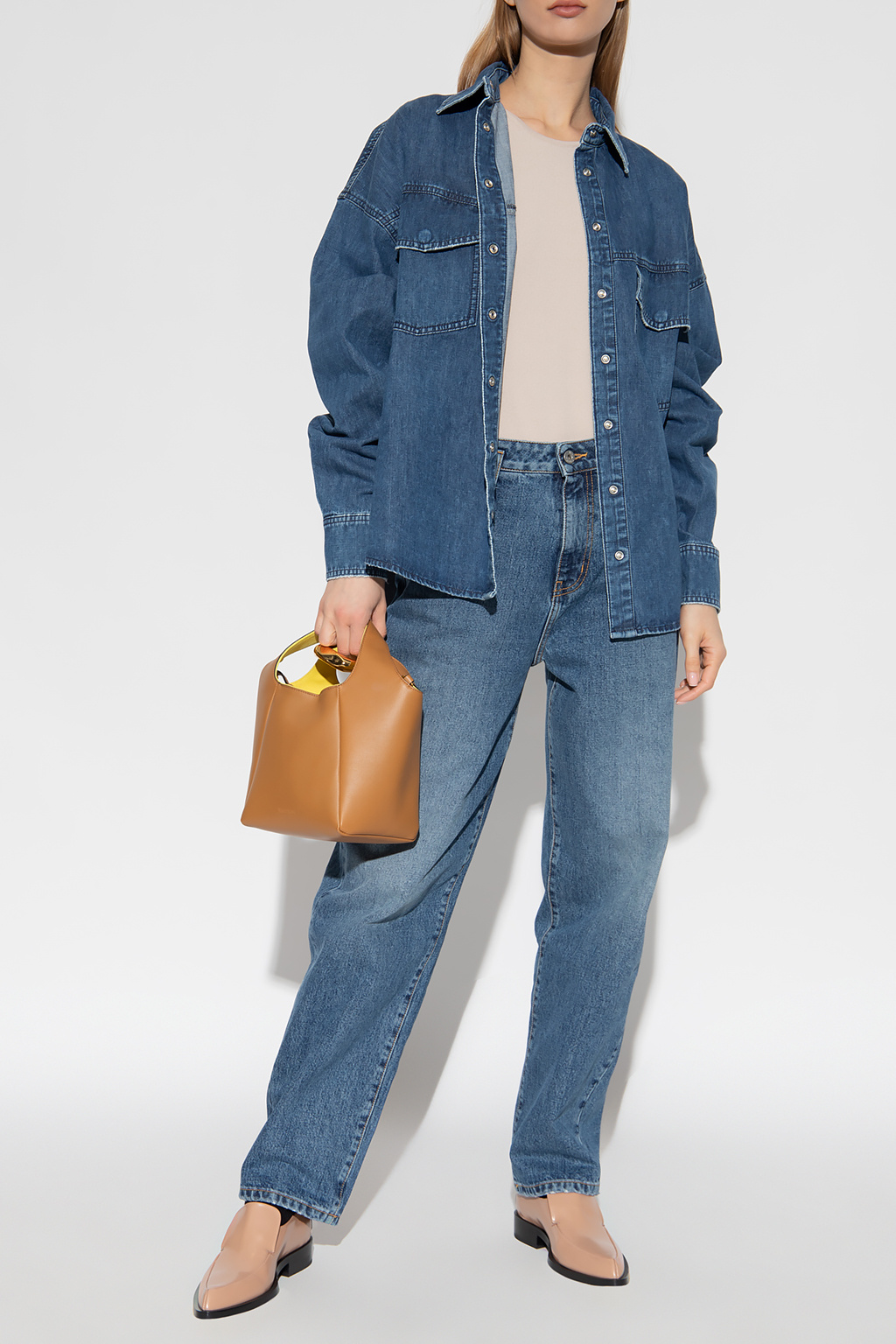 HALFBOY Oversize denim shirt