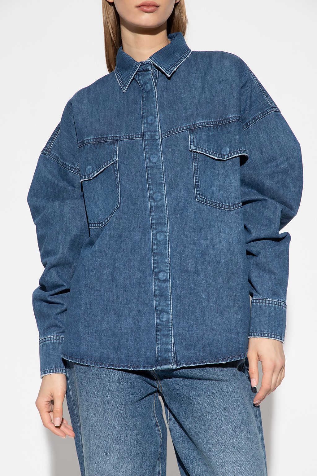 HALFBOY Oversize denim shirt