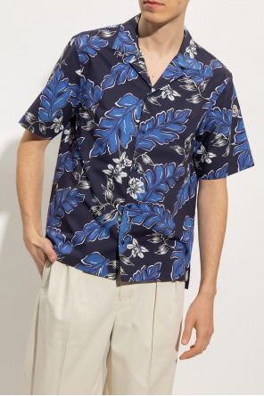 Moncler Floral sleeves shirt