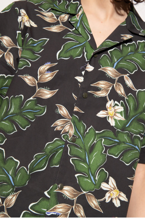 Moncler shirt Elliott with floral motif