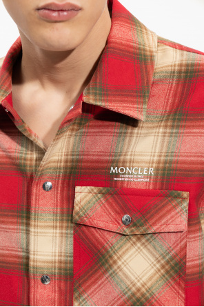 Moncler Checked pullover shirt