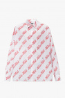 Geometric Tie Waist Midi Shirt Dress