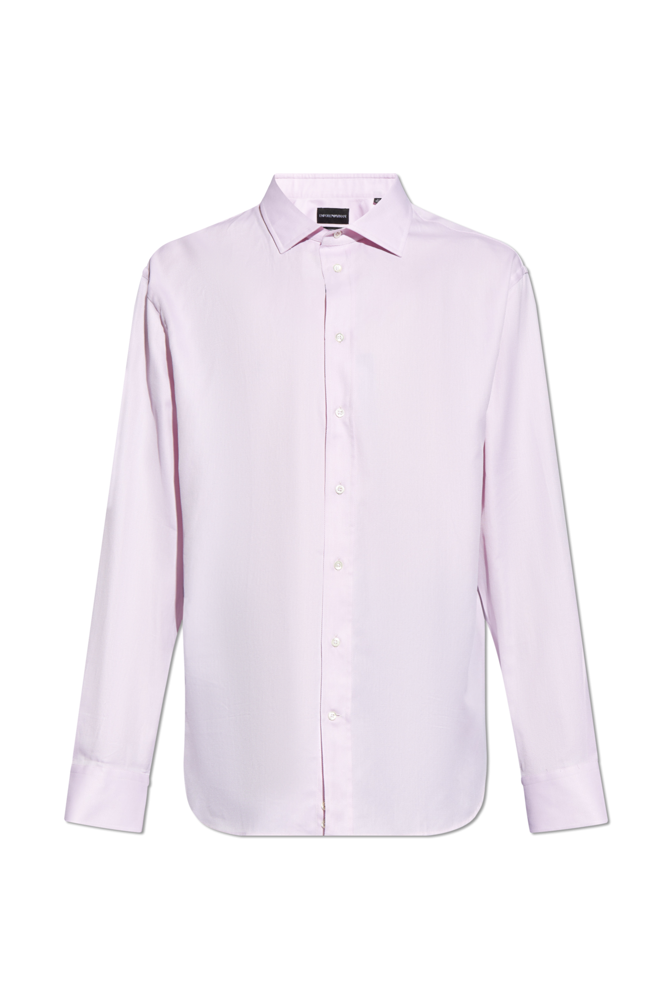 Emporio Armani Cotton shirt with monogram