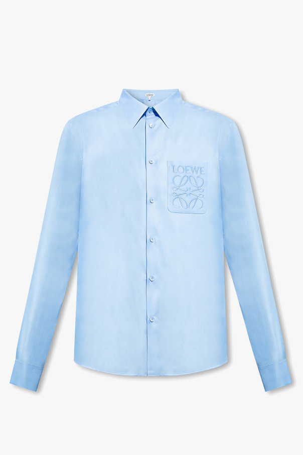 Loewe Logo-embroidered shirt