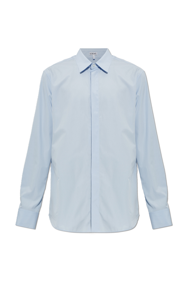 Shirt with embroidered logo od Loewe