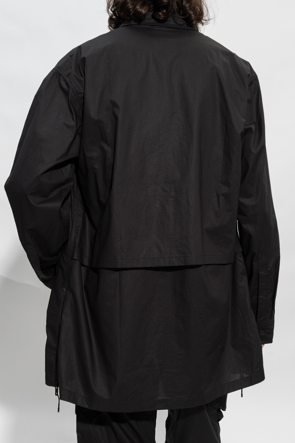 Y-3 Yohji Yamamoto Lightweight zip-up jacket with logo