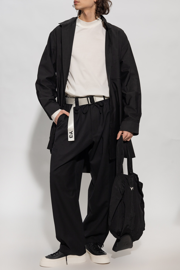 Y-3 Yohji Yamamoto Long Paul shirt with pockets