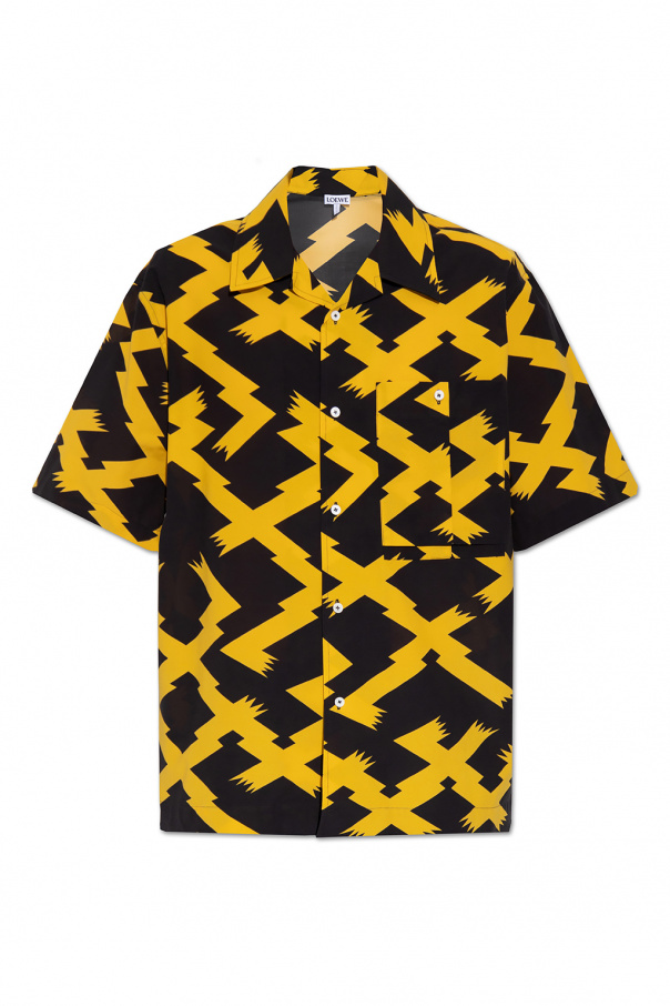 Loewe Patterned shirt with short sleeves