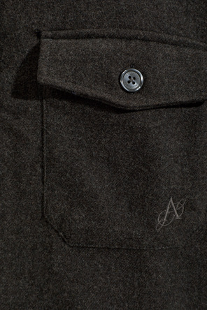 AllSaints Cotton ‘Haiku’ shirt with pockets