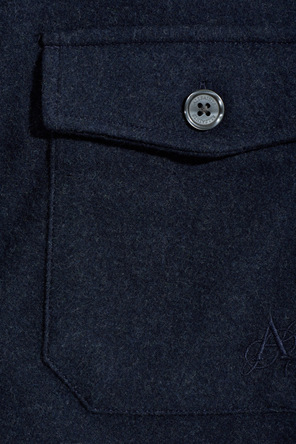 AllSaints “Haiku” cotton shirt with pockets