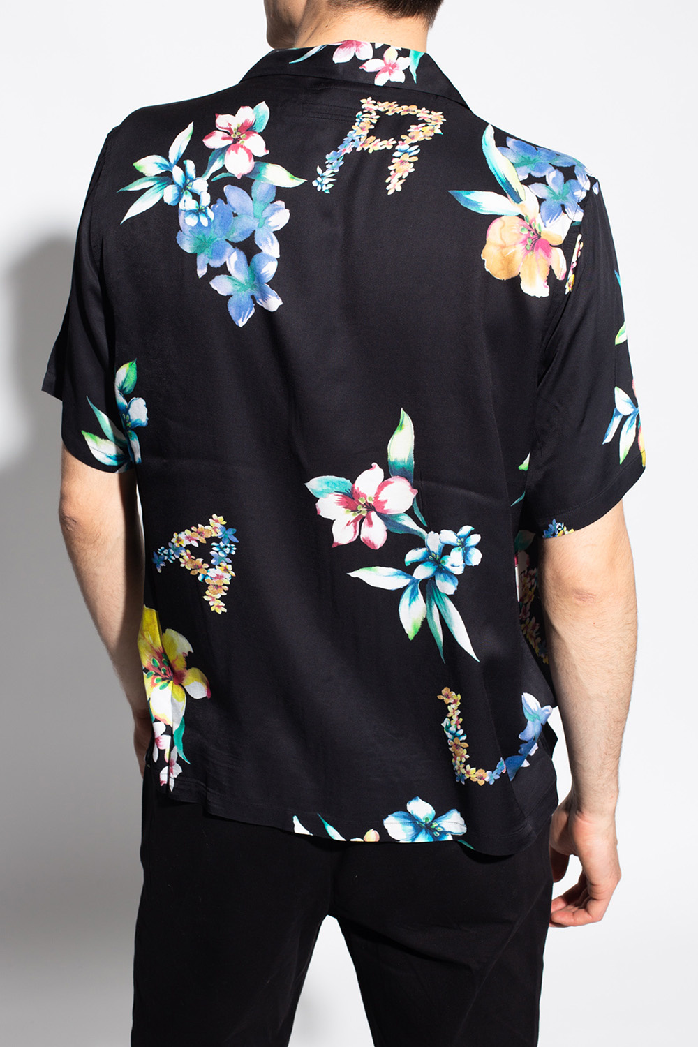 allsaints floral shirt