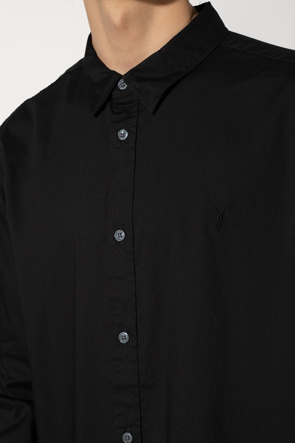 AllSaints 'Hawthorne' shirt with logo