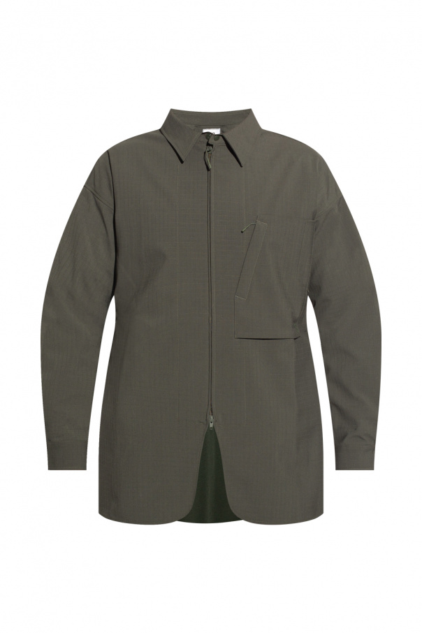 Y-3 Yohji Yamamoto Canali French collar long-sleeved shirt