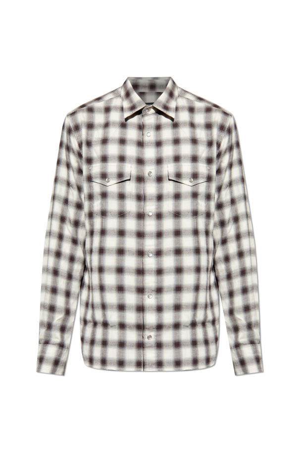 Checked pattern shirt, zdjęcie 1 Checked pattern shirt od Tom Ford