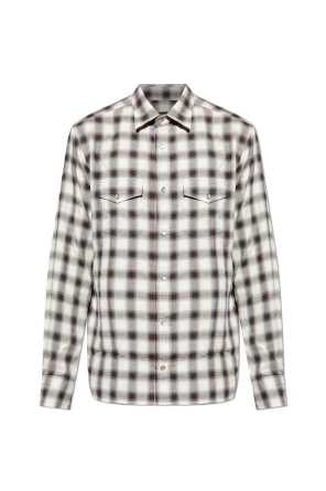 Checked pattern shirt od Tom Ford