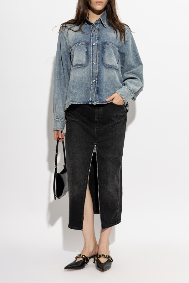 Haikure Denim shirt "Emma"