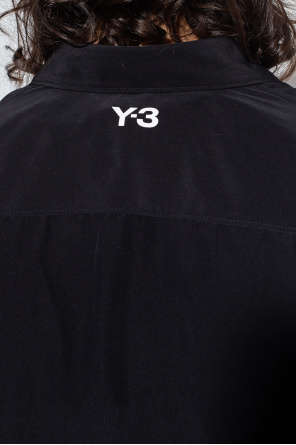 Y-3 Yohji Yamamoto Duvetica logo-print T-shirt