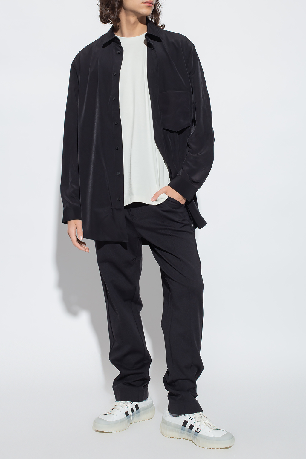 Y-3 Yohji Yamamoto Shirt with pocket | Men's Clothing | Vitkac