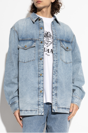 Balmain Denim shirt with pockets