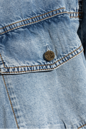 Balmain Denim shirt with pockets