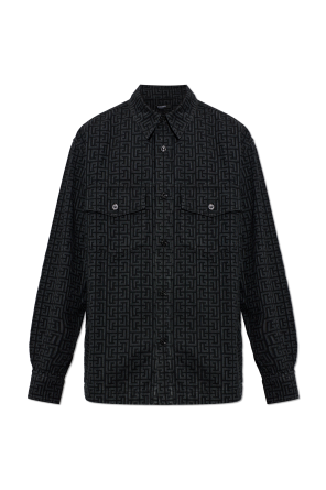 Camisa vaquera con monograma