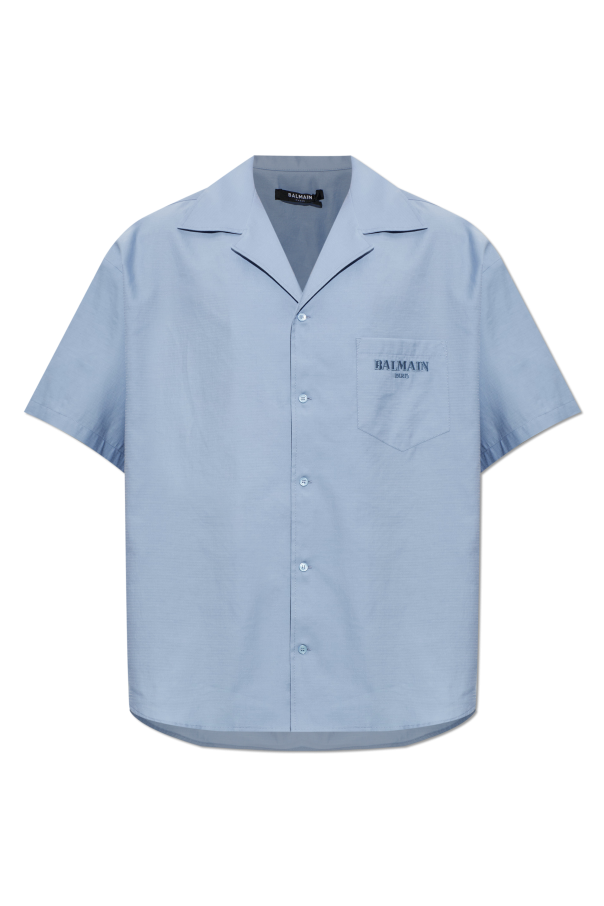 Shirt with logo od Balmain