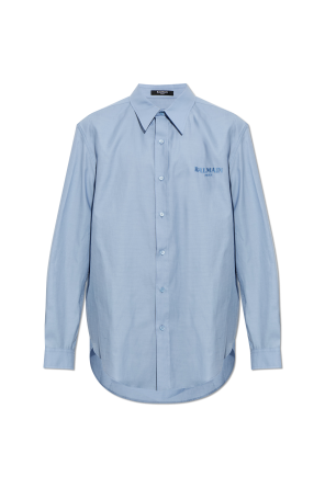 Camisa con logotipo bordado