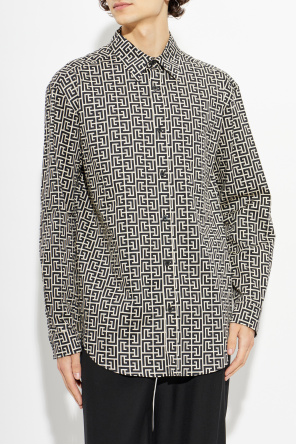 Balmain Koszula z monogramem