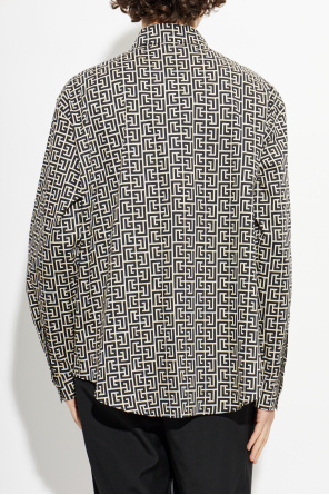 Balmain Koszula z monogramem