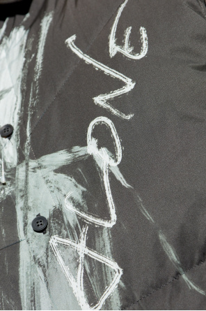 Yohji Yamamoto Insulated shirt with print