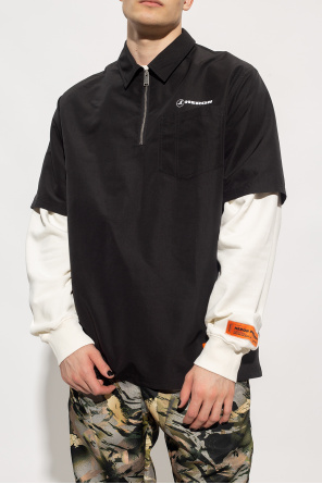 Heron Preston lauren polo shirt with logo