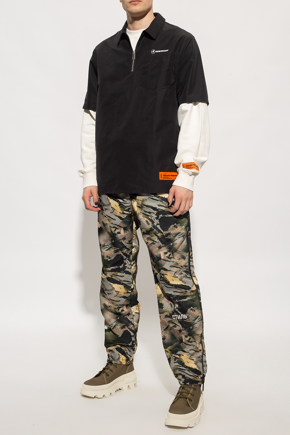 Heron Preston Best polo shirt with logo