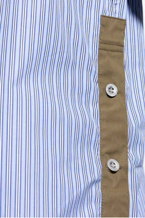 Comme des Garçons Homme Plus Shirt with striped pattern