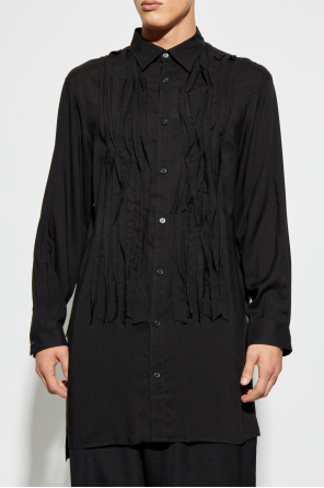 Yohji Yamamoto Long pleated shirt