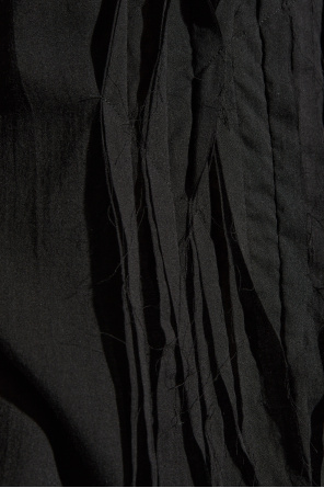 Yohji Yamamoto Long pleated shirt