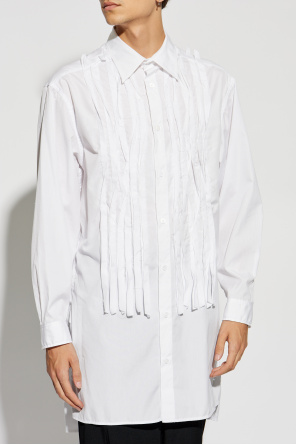 Yohji Yamamoto Long pleated shirt