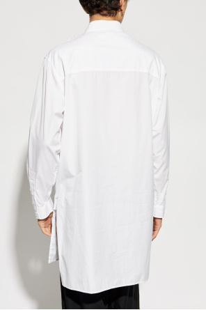 Yohji Yamamoto Long pleated shirt