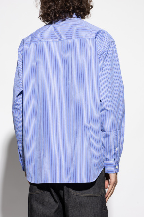 Comme des Garçons Homme Plus Koszula ze wzorem w prążki