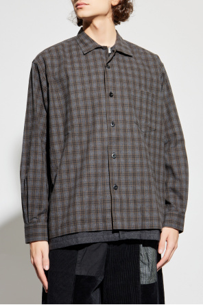 Comme des Garçons Homme Plus Checked pattern shirt