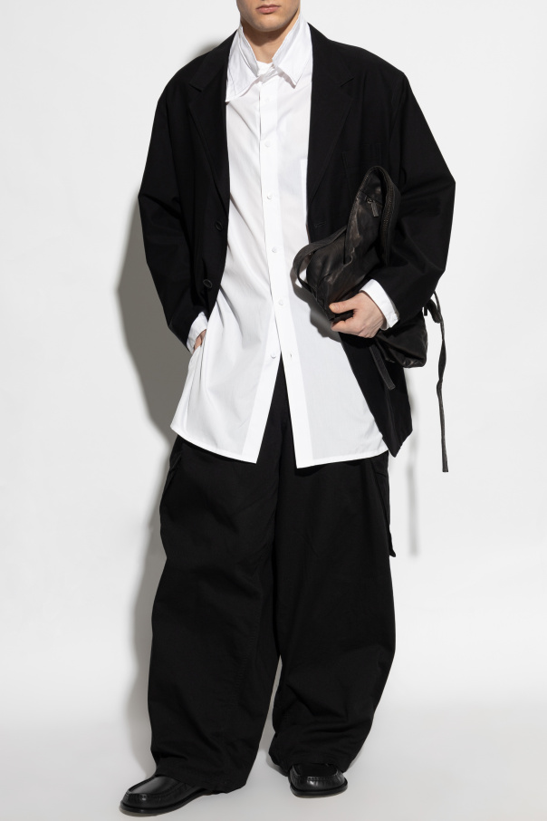 Yohji Yamamoto Koszula z kieszenią