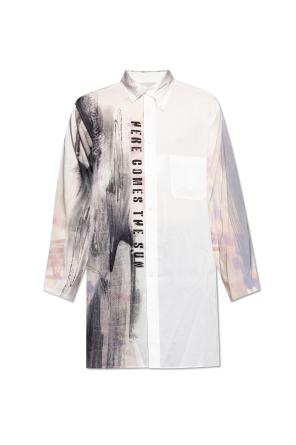 Camisa con estampado od Yohji Yamamoto